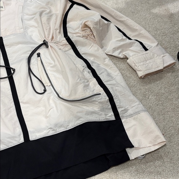 Free People Movement Peace Out Backpack Parachute Parka in Ivory M-L NWT - Picture 6 of 11